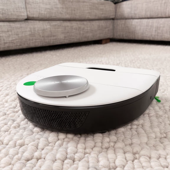 Folletto VR7s Robot Vacuum with self-emptying base