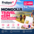 eSIM Mongolia Unitel dati voce e SMS - Frabya