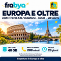 eSIM Travel XXL Vodafone 40GB – 28 Giorni — Frabya Travel eSIM