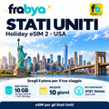 eSIM USA 10GB – 10 Giorni — Frabya Travel eSIM