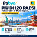 Holiday eSIM 2 Multi-Region J — Frabya Travel eSIM