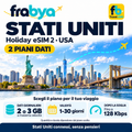 eSIM - Holiday eSIM 2 USA — Frabya Travel eSIM