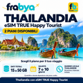 eSIM Thailandia TRUE Happy Tourist — Frabya Travel eSIM