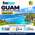 eSIM Guam Docomo – 3GB al Giorno — Frabya Travel eSIM