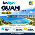 eSIM Guam Docomo – 3GB al Giorno + Voce/SMS — Frabya Travel eSIM
