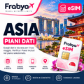 Frabya eSIM ASIA — piani dati e durate selezionabili