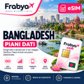 Frabya eSIM BANGLADESH — piani dati e durate selezionabili