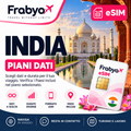 Frabya eSIM INDIA — piani dati e durate selezionabili
