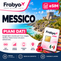 Frabya eSIM MESSICO — piani dati e durate selezionabili