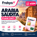 Frabya eSIM ARABIA SAUDITA — piani dati e durate selezionabili