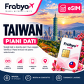 Frabya eSIM TAIWAN — piani dati