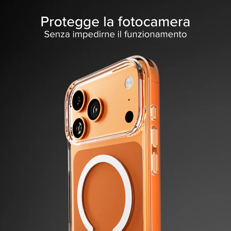 SBS D3O MagSafe iPhone 17 Plus Clear Case